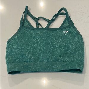 Women's Green Sports Bra